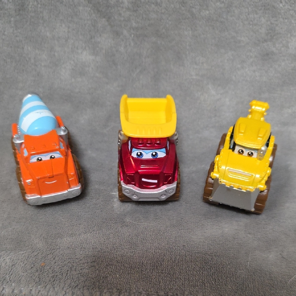 Colorful Construction Toy Vehicle Set